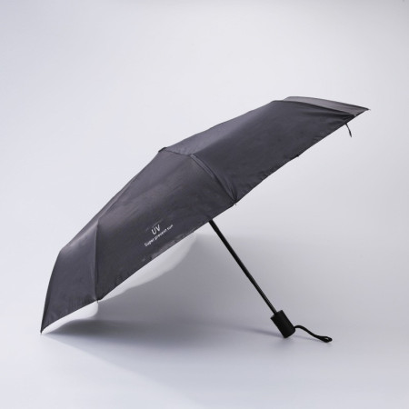 Umbrela,  Protectie UV Soare, Protectie Ploaie, Pliabila, din Vinil si Otel, 96 x 67 cm, Negru