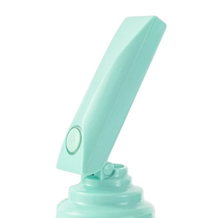 Aparat Pentru Curatat Scame, Par Si Praf,  Trimmer pentru Diferite Tipuri De Material, Cu Lame Din Otel Inoxidabil, Maner Flexibil, Incarcare Prin USB, 13x8 cm, Verde