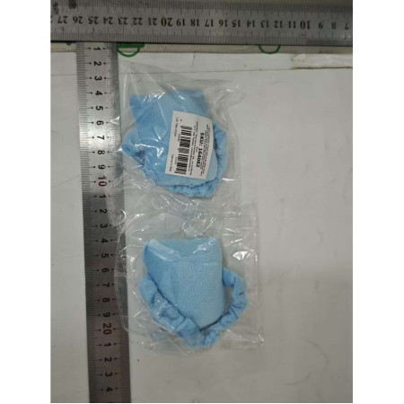 Suport de Mana,  Pernuta pentru Incheietura cu Banda Elastica, pentru Mouse, Moale, 7.5 x 7 cm, Albastru