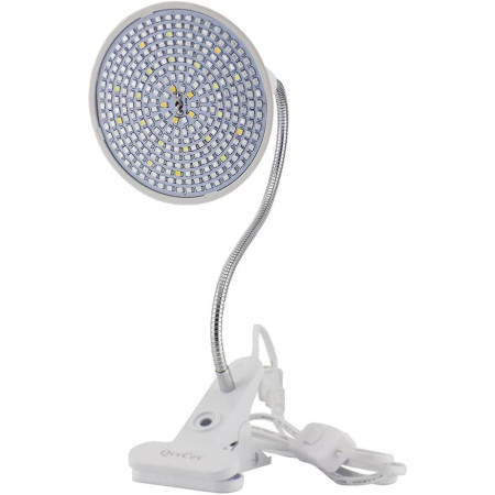 Lampa pentru cresterea plantelor de interior,  nu emana caldura, 290 leduri, 2 culori , prindere cu clips, 46x11.5x9.2 cm