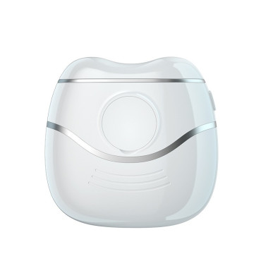 Unghiera Electrica, Cyrax, Pentru Copii si Adulti, Portabila cu 2 Baterii AA, Zgomot redus 50 db, 7.4 x 7.3 x 3 cm, Alba