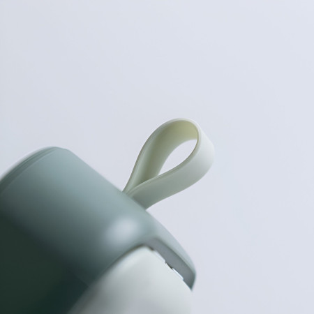 Cutie Depozitare Medicamente Mini,  4 Compartimente, Inchidere Etans, Portabila, Patrat, Verde, PP, 7.5x7.5x3 cm