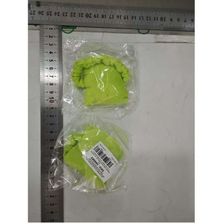 Suport de Mana,  Pernuta pentru Incheietura cu Banda Elastica, pentru Mouse, Moale, 7.5 x 7 cm, Verde