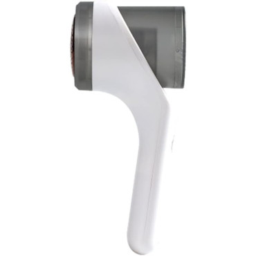 Aparat Scame si Par Haine,  Electric, USB inclus, Periuta Curatare, pentru Diferite Tesaturi, 3 Trepte, 20.5 x 8.8 x 7 cm, Alb