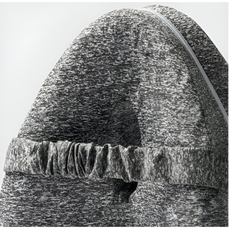 Perna Ortopedica pentru Picioare, Cyrax, Multifunctionala, Confortabilă, in Forma de Inima, Spuma cu Memorie, Curea Anti-cadere, 25x23x13 cm, Gri