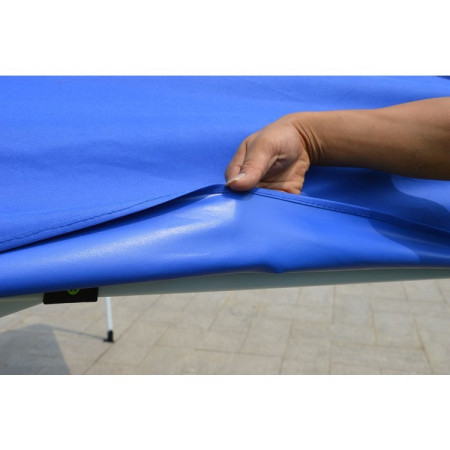 Prelata,copertina pentru acoperis cort tip pavilion  2 x 3 m , impermeabila, invelis din material textil oxfort 700D, cauciucat Albastru