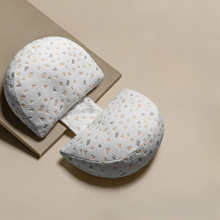 Set Perna pentru Gravide,  Husa Detasabila, Utilizare in Forma H si U, Reglabila, Latime Ajustabila, Proactive, Gri