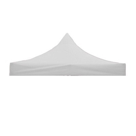 Prelata,copertina pentru acoperis cort tip pavilion  3 x 6 m , impermeabila, invelis din material textil oxfort 700D, cauciucat Alb