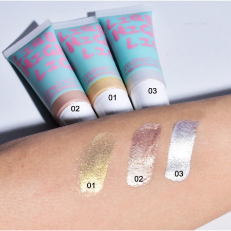 Set de Machiaj Kevin&Coco, 30 de Culori, Farduri de Pleoape, Iluminatoare Lichide, Lip Gloss-uri, Blush, Glitter, Model Regina Ghetii, 24.5x21.2x8.7 cm, Multicolor