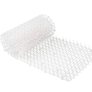 Plasa Protectoare pentru Gradina,  Plasa Contra Animalelor de Companie, Plasa cu Tepi Anti Animale, 200 x 30 cm, Alb