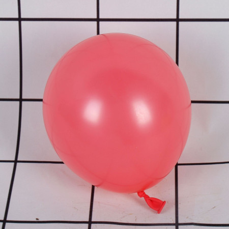 Set 12 Baloane, Cyrax, din Latex Macaroon, 30 cm, Rosu