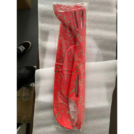 Avion Planor cu Pilot, Cyrax, Din Polistiren, Cu Lumini pe Toata Lungimea, 47 cm, Rosu