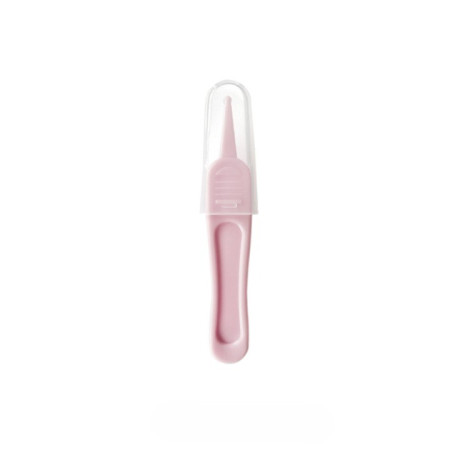 Set Aspirator Nazal pentru Copii, Cyrax, Manual, Anti-Reflux, cu Pompita, Usor de Curatat, Varf din Silicon, 11.2x4cm, Roz