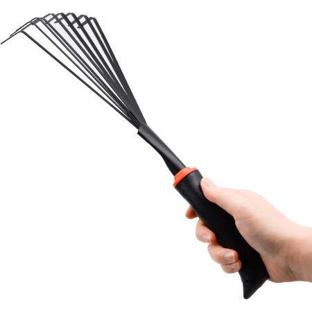 Set 9 Unelte de Gradina  pentru Plantare Prelucrare Sol si Ingrijire Plante, Material PVC si cardboard, 25 x 14.5 cm, negru