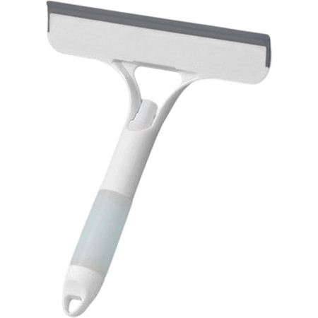 Racleta de Curatare 3 in 1,  Multifunctional, Pentru Casa si Masina, Pulverizator de Spray, Racleta din Silicon si Burete, 21.5 x 25.7 cm, Alb