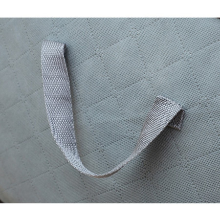 Husa de Depozitare,  Intrebuintare Multipla, Pliabila, cu Fermoar Bidirectional si Fereastra Laterala Transparenta, Lavabila, 60x40x35 cm, Gri