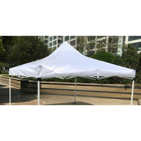 Prelata,copertina pentru acoperis cort tip pavilion  2 x 2 m , impermeabila, invelis din material textil oxfort 700D, cauciucat Alb