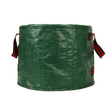 Sac de Colectare a Frunzelor,  Cos Sac pentru Gradina, Sac de Depozitare a Frunzelor, 45 x 38 cm, 60 l, Verde