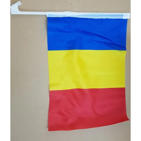 Set 1000 Steaguri Tricolor Auto,  45 cm x 30 cm, Stegulet, Drapel