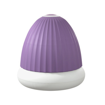 Aparat de Scame 2 in 1,  Curatare Haine si Lampa de Veghe, 3 Trepte, Incarcare Tip C, 4 W, 9 x 10 cm, Mov