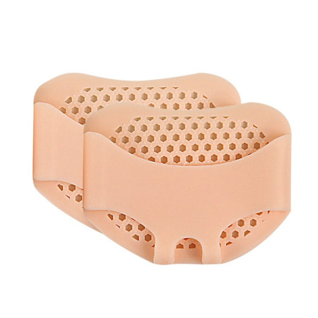 Set 2 Branturi cu Gel,  pentru Metatarsiene, Pernute din Silicon Gel, Universale, Separator Corectie Pozitie Degete Picior, Crem