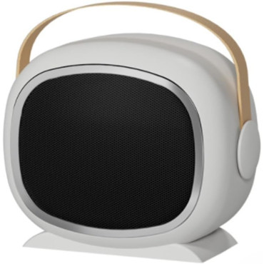 Aeroterma cu Incalzire Ceramica PTC,  din ABS, Oprire Automata, Protectie Supraincalzire, 700/1200W, 220V, 21 x 16 x 11 cm, Alb