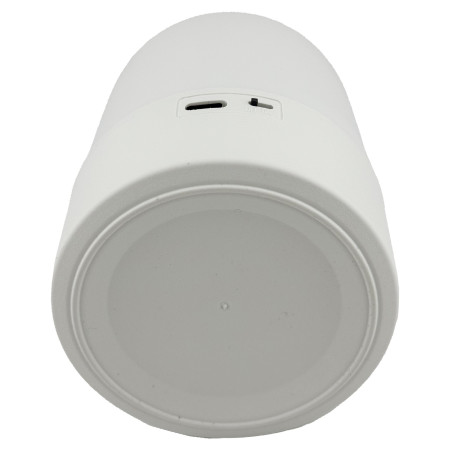 Lampa LED Reincarcabila,  Control tactil, Lumina in 3 culori albe, Lampa pentru Dormitor, 16 Culori RGB, Lumina de Noapte in Camera Copiilor, 11 x 8 x 8 cm, Alb