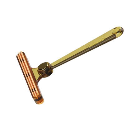 Perie de Indepartare a Scamelor,  pentru Haine si Par de Animale, cu Doua Fete, Manual, Multifunctional, 12x14.5 cm, Accesoriu pentru Casa, Portocaliu