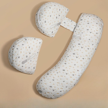 Set Perna pentru Gravide,  Husa Detasabila, Utilizare in Forma H si U, Reglabila, Latime Ajustabila, Proactive, Gri