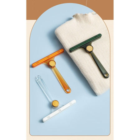 Perie de Indepartare a Scamelor,  pentru Haine si Par de Animale, cu Doua Fete, Manual, Multifunctional, 12x14.5 cm, Accesoriu pentru Casa, Alb