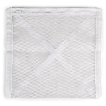 Sac pentru Spalare Incaltaminte,  Dimensiuni Mari, pentru Masina de Spalat, 40x40x1 cm, Alb