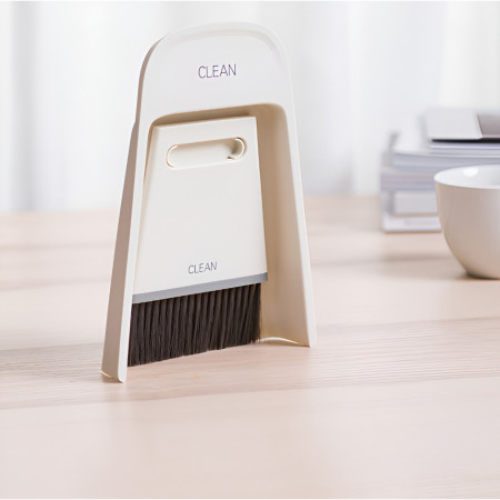 Set Mini Matura si Faras,  Uz Casnic, Doua Perii, pentru Birou, Bucatarie, Casa, 19.5x13.8x3.6 cm, Gri