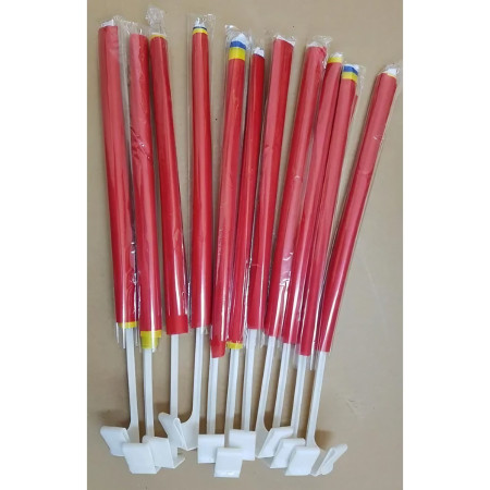 Set 1000 Steaguri Tricolor Auto,  45 cm x 30 cm, Stegulet, Drapel