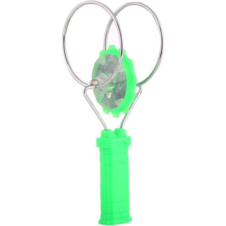 Jucarie Interactiva, Cyrax, Titirez Magnetic, cu Led, 19.8 x 5 cm, Verde