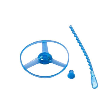 Jucarie Disc Zburator, Cyrax, cu Lumini, Manual, din ABS, +14 Ani, Albastru