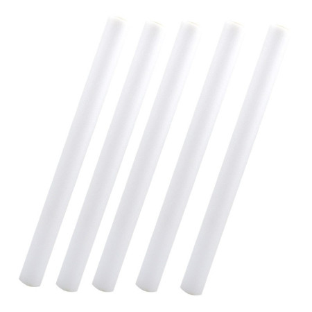 Bagheta cu Led, Cyrax, din Burete, cu Baterii, Lumina Multicolora, 48 x 4 cm, Alb