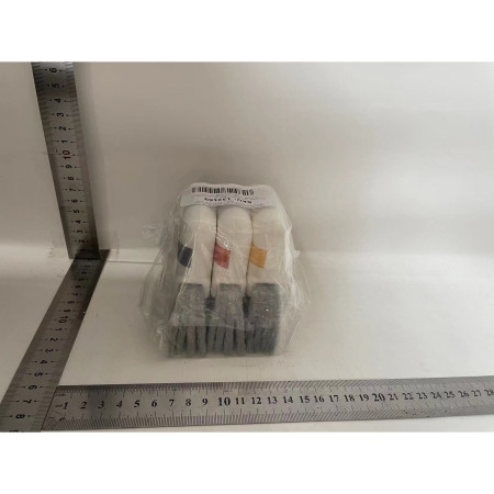 Perii de Curatat 2 in 1,  Perii pentru Canalele din Ferestre si Usi, Perii pentru Colturi Moarte, pentru Geamuri, locuri greu de accesat, Alb