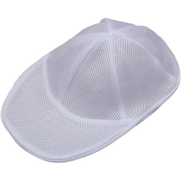 Husa de Spalare Sapca,  pentru Masina de Spalat, din Poliester, Circumferinta 53 cm, cu Fermoar, Alb