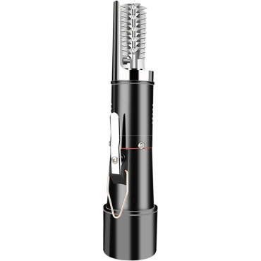 Dispozitiv Electric de Curatare Solzi Peste, Cyrax, din Otel Inoxidabil, 28 x 5 cm, Negru