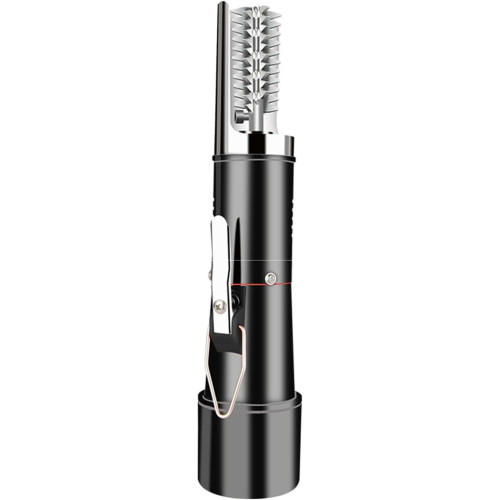 Dispozitiv Electric de Curatare Solzi Peste, Cyrax, din Otel Inoxidabil, 28 x 5 cm, Negru...