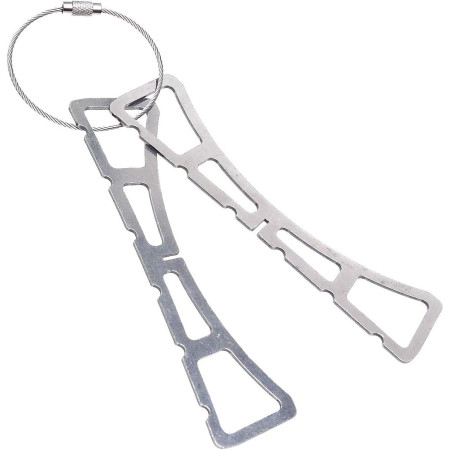 Suport pentru Gatit la Abur, Cyrax, din Otel Inoxidabil, 12 x 3 cm, Argintiu