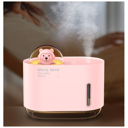 Umidificator Urs Spatial,  300 ml, roz