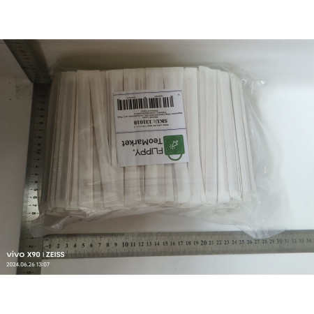 Set 1000 Palete pentru Cafea,  din Lemn, Ambalate Individual, 140x5x1.3 mm