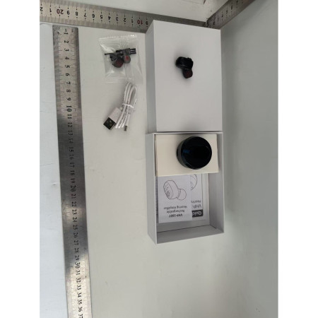 Aparat Auditiv Intraauricular In-Ear, Cyrax, Amplificator de sunet pentru Auz, Minuscul Design Nou, 14 x 10 x 3.8 cm, 116 gr, Negru