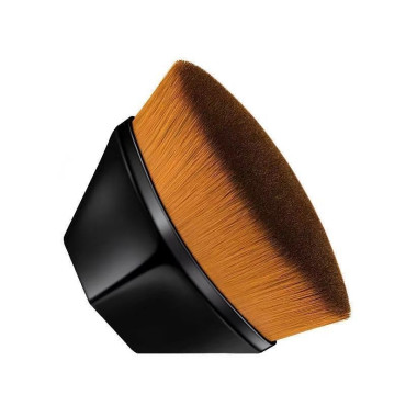 Pensula kabuki plata pentru fond de ten, Cyrax, negru