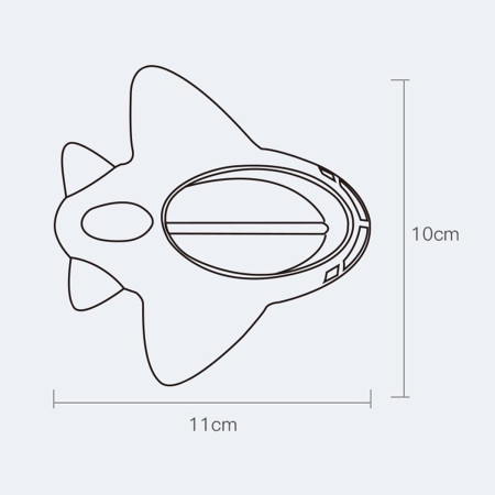 Termometru pentru Baie, Cyrax, Plutitor, Rezistent la apa, Multifunctional, Model Avion, 11x10x4 cm, Roz