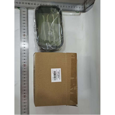 Savoniera Dubla,  2 Straturi, Instalare fara Perforare, Agatatoare Burete, 13.5 x 8.5 x 6 cm, Verde Inchis