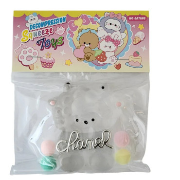 Jucarie Antistres Squishy, Cyrax, cu Revenire Lenta, Squeeze Pinch, Family Model Animalute, Ambalaj Transparent