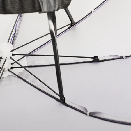 Umbrela de Cap,  Diametru 69 cm, Banda Elastica de Cap, Protectie UV/Ploaie, Verde Matcha