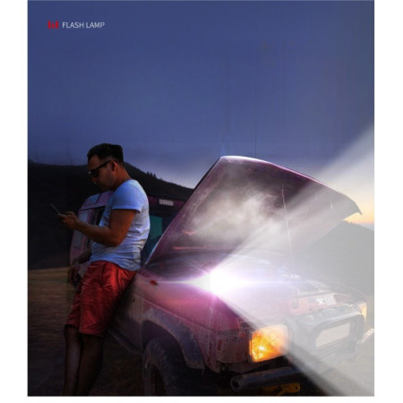 Lanterna LED de Montat pe Cap,  cu Raza Lunga de Zoom, Reincarcabila USB, Far Telescopic, Rezistent la Apa, Reglabil, pentru Pescuit in Aer Liber, Camping, Lumina Puternica, Lanterna, 8.6x7.5x6.5cm, Verde Deschis